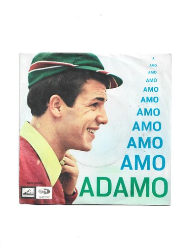Adamo disco giri amo - ",