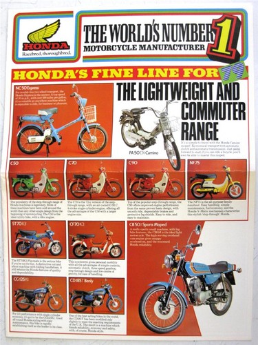 Brochure vendita gamma honda - vendita,