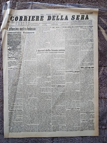 Corriere della sera ottobre - corriere,