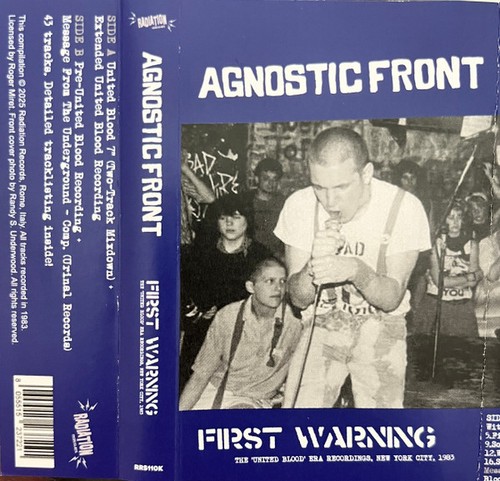 Agnostic front first warning - agnostic,