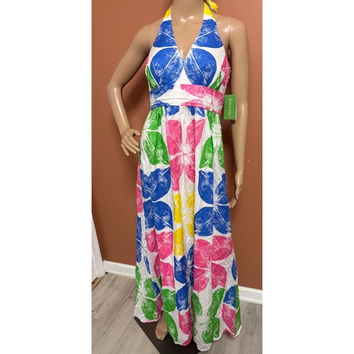 Maxi abito stampato lilly - maxi,