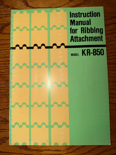 Brother 850 ribbing attacco - kr-850,