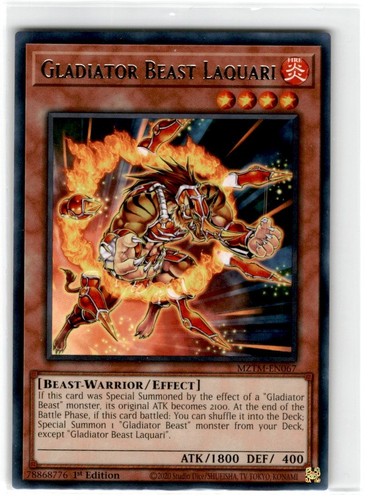 Gladiatore bestia - yu-gi-oh!,