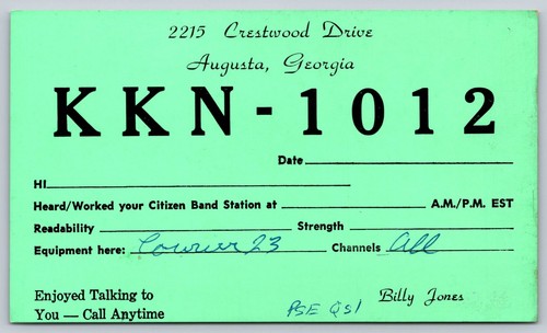 Radio qsl epoca kkn 1012 - d'epoca, kkn-1012
