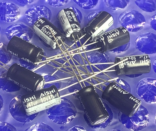 10pz 47uf 50v 105 - 10pz., 105°c