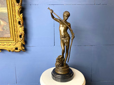 Scultura in bronzo di David