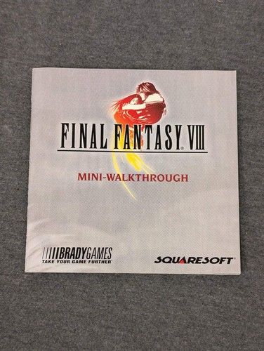 Final fantasy viii bradygames - viii,