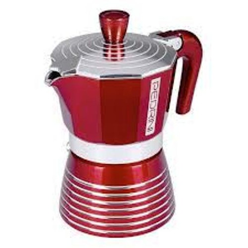 Caffettiera rossa pedrini - caffettiera, tz