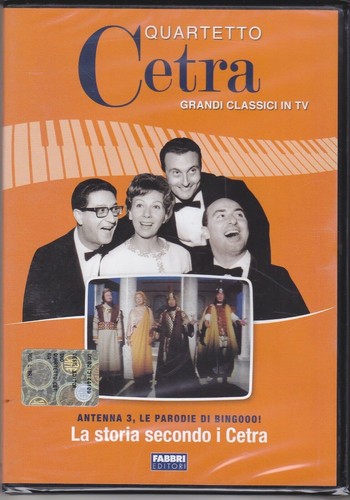 Dvd quartetto cetra grandi - -,
