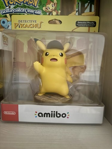 Amiibo detective pikachu - amiibo,