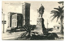 1936 Genova Pegli Castello Chiozza Pensione Miramare bici Villa Cella FP BN VG A