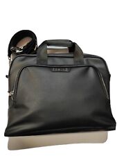 Borsa cartella tracolla business COMIX U ecopelle nera 35x25x10 Ufficio