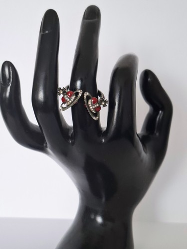 Anello vivienne westwood rosso - anello,
