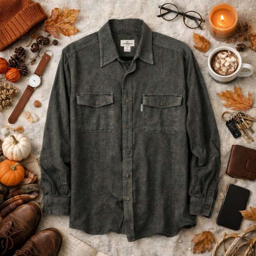 Camicia woolrich verde - camicia,