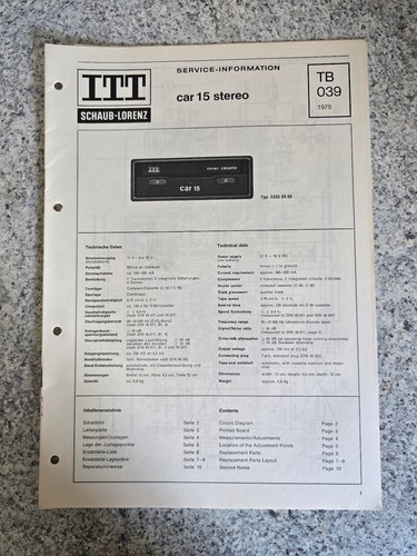 Manuale servizio originale - di,