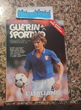 Guerin Sportivo n 35 1982-ANTOGNONI-NAPOLI-MARADONA-POSTER JUVENTUS