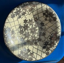 Centrotavola / Svuotasche ROSENTHAL con inserti in Argento Anni 90