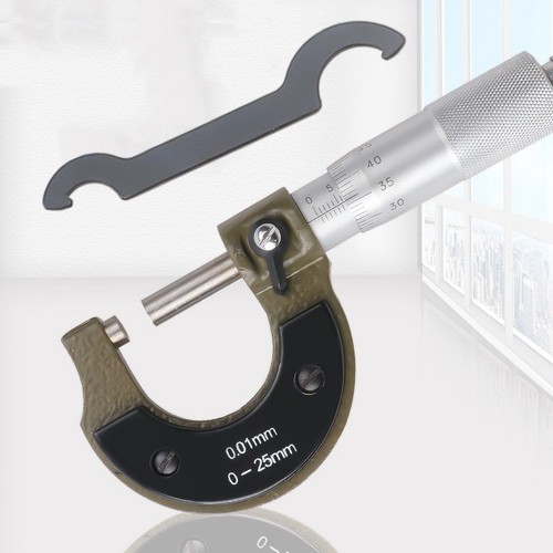 Micrometro esterno 025mm 001mm - micrometro,