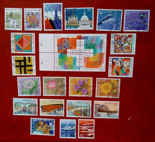 Francobolli svizzera helvetia - francobolli,