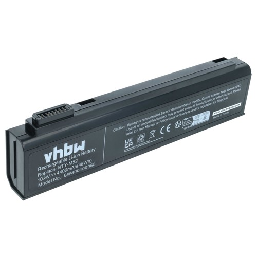 Batterie pour msi - pour, megabook