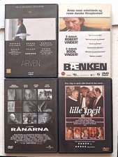 LOTTO 4 DVD - FILM SCANDINAVI IN LINGUA ORIGINALE - ARVEN + BÆNKEN + RÅNARNA +1
