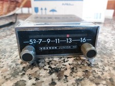 AUTORADIO D'EPOCA VOXSON JUNIOR 70 FUNZIONANTE ONDE MEDIE OTTIMO PER FIAT 500