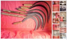 VECCHIE FALCI VARIE MISURE e altri vari attrezzi agricoli, vendita singola