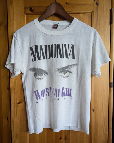 Maglietta vintage madonna 1987 - madonna,