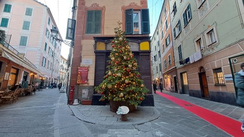 Cartolina illustrata santa - cartolina,