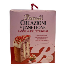 BAULI PANNA e FRUTTI DI BOSCO 450gr Creazioni Panettone Dolce Natale Cioccolato