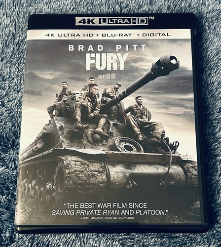 Fury ultra blu ray - ultra, blu-ray