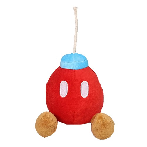 Peluche pupazzo rosso bob omb - peluche,