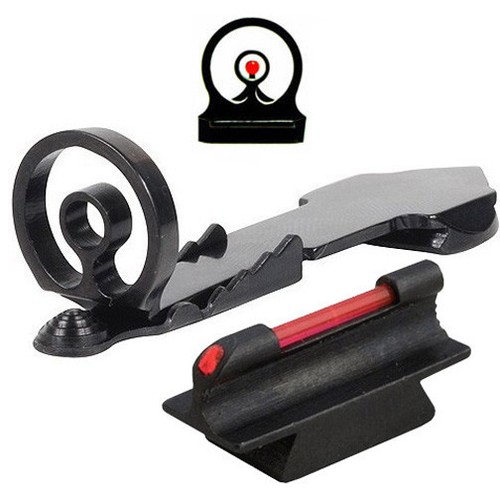 Bullseye rosso set - set, mirino