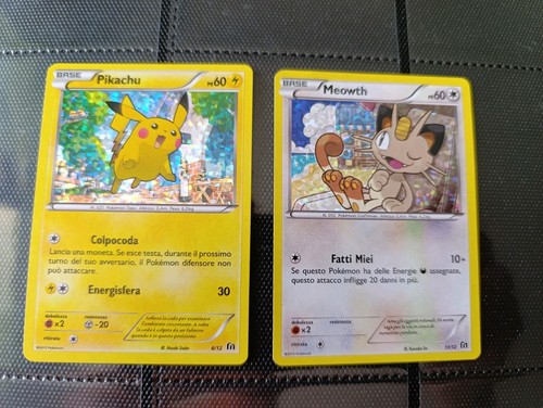 Pikachu meowth promo - pikachu,