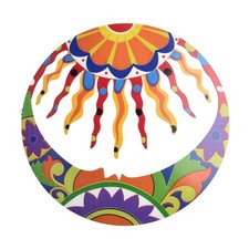 Arte da parete esterna in