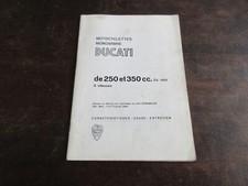 Ducati 250 350 monza mark 3 desmo scrmabler sebring 1969 manuale uso entretien