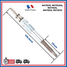 Bougie de Préchauffage pour BMW Série X3 E83 X5 E70 X6 E72 2.0d 3.0 d xDrive 30d