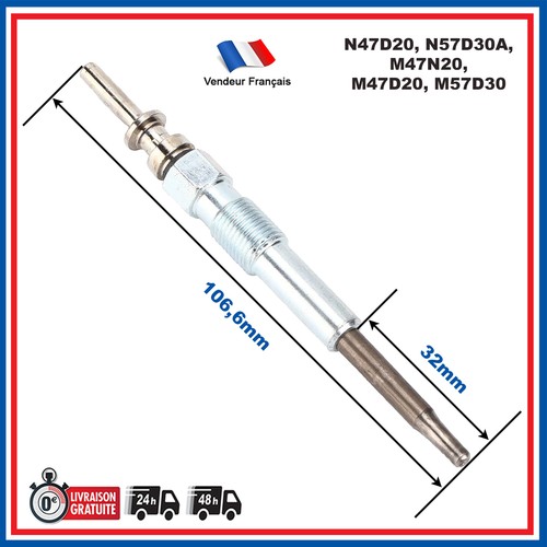 Bougie préchauffage pour - de,