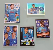 KHVICHA KVARATSKHELIA X5 Figurine e Card Adrenalyn Calciatori Panini 2022 2023