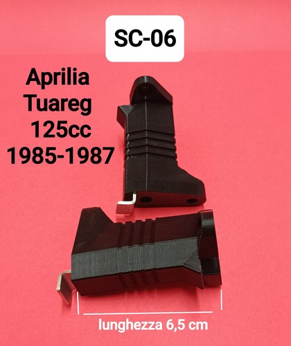 Coppia supporti gomma per - supporti, in