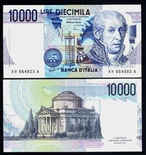 10.000 Lire Volta serie
