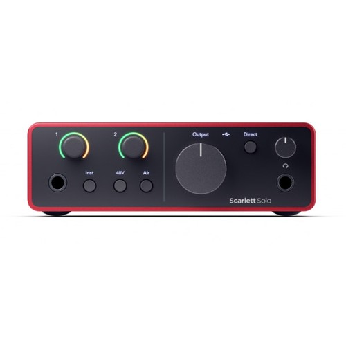 Focusrite scarlett solo 4a - focusrite,