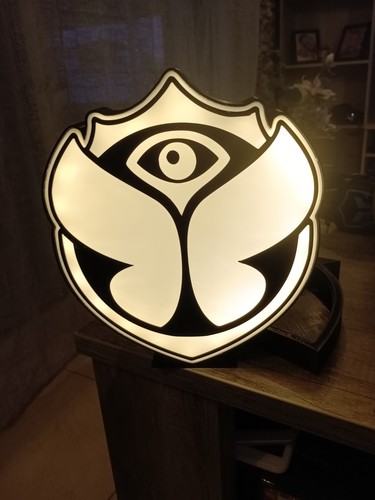 Logo lumineux tomorrowland - logo,