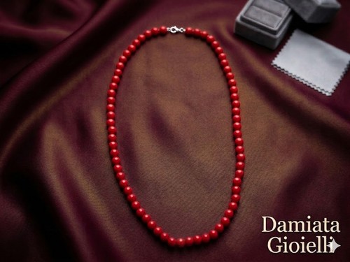 Women orelù necklace - women's, red
