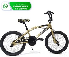 Bicicletta BMX Velopoli BAMBINO 20" + PEG POGGIAPIEDI e Manubrio 360° / Camo