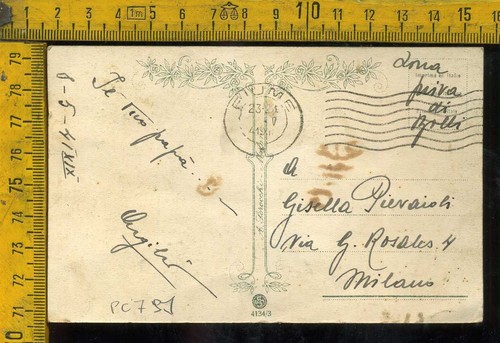 Regno guerra cartolina - cartolina, posta