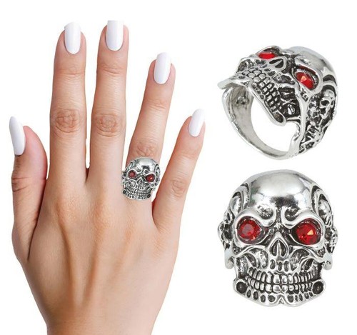 Anello metallo forma di - a,