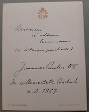 Santino Messaggio Benedizione