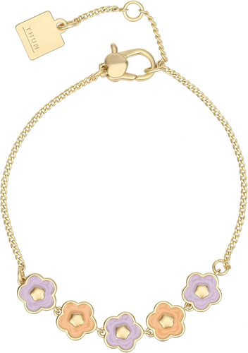 Bracciale con fiori - -,