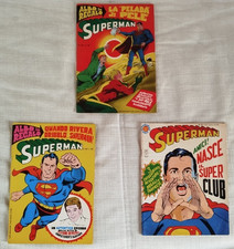 LOTTO 3 SUPERMAN ALBI DEL FALCO 575 615 616 MONDADORI CON GADGET PELE' RIVERA
